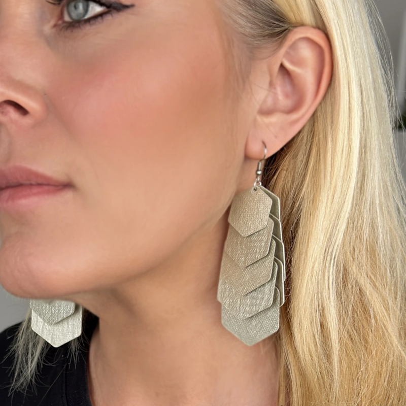 Märta Metallic Champagne